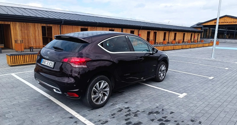 Citroen DS4 cena 33900 przebieg: 213010, rok produkcji 2014 z Gorlice małe 92